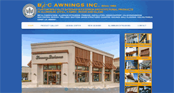 Desktop Screenshot of bcawnings.com